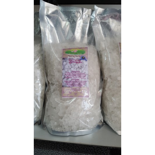 

Bath Salt/ Garam mandi khas Bali 1 kg ( Green Tea)