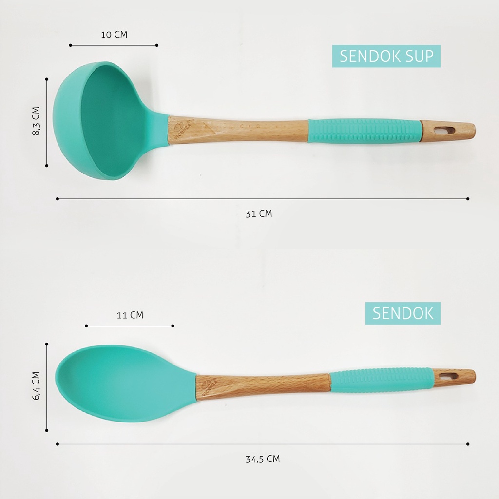 Vicenza Peralatan Memasak Silicon V80K-3