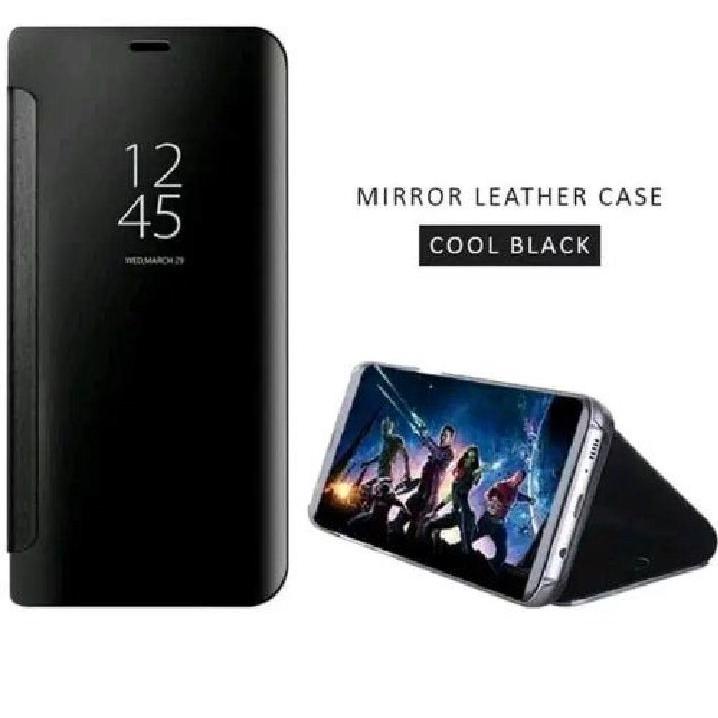 [KODE BARANG 1H] Sarung Buku Flip Mirror View Casing Case Samsung A32 4G / Samsung A52 / Samsung A72