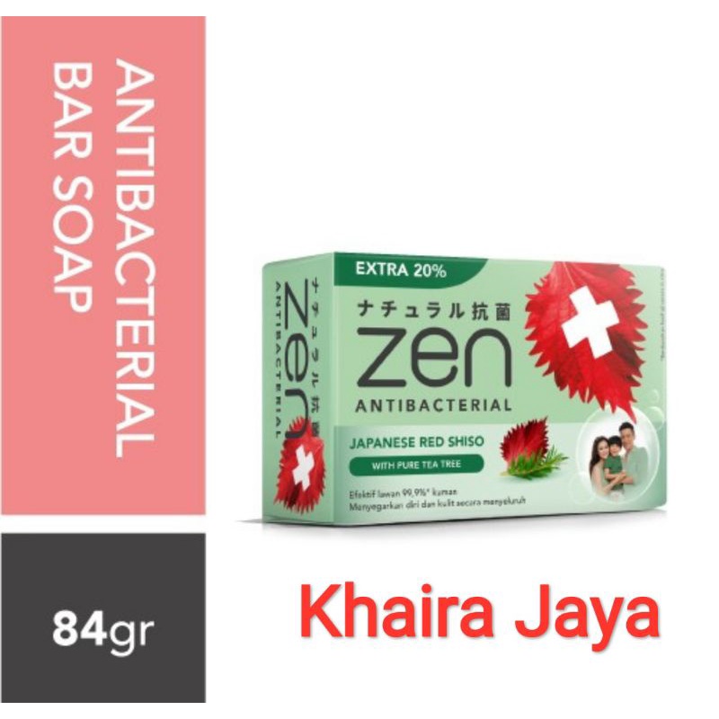 Sabun Batang Kesehatan Zen Tea Tree Sandalwood Sea Salt 84 gram 80 gram Antiseptik Anti Bacterial Bo