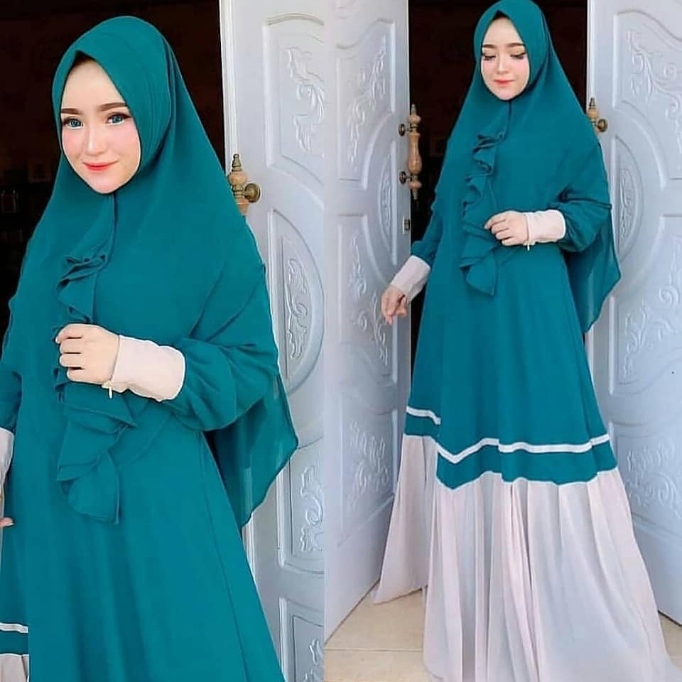 ( MULKY SYARI ) PROMO | GAMIS PESTA | SYARI TERBARU | GROSIR BANDUNG | MOSCRAPEPOLOS MURAH