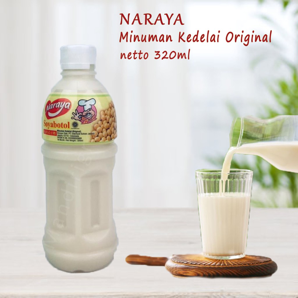 Minuman Kedelai * Naraya * Original * 320ml