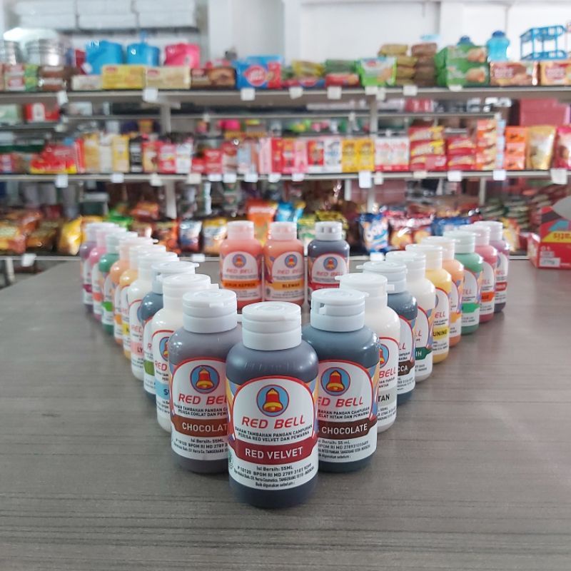 

PERISA DAN PEWARNA RED BELL VARIAN 2