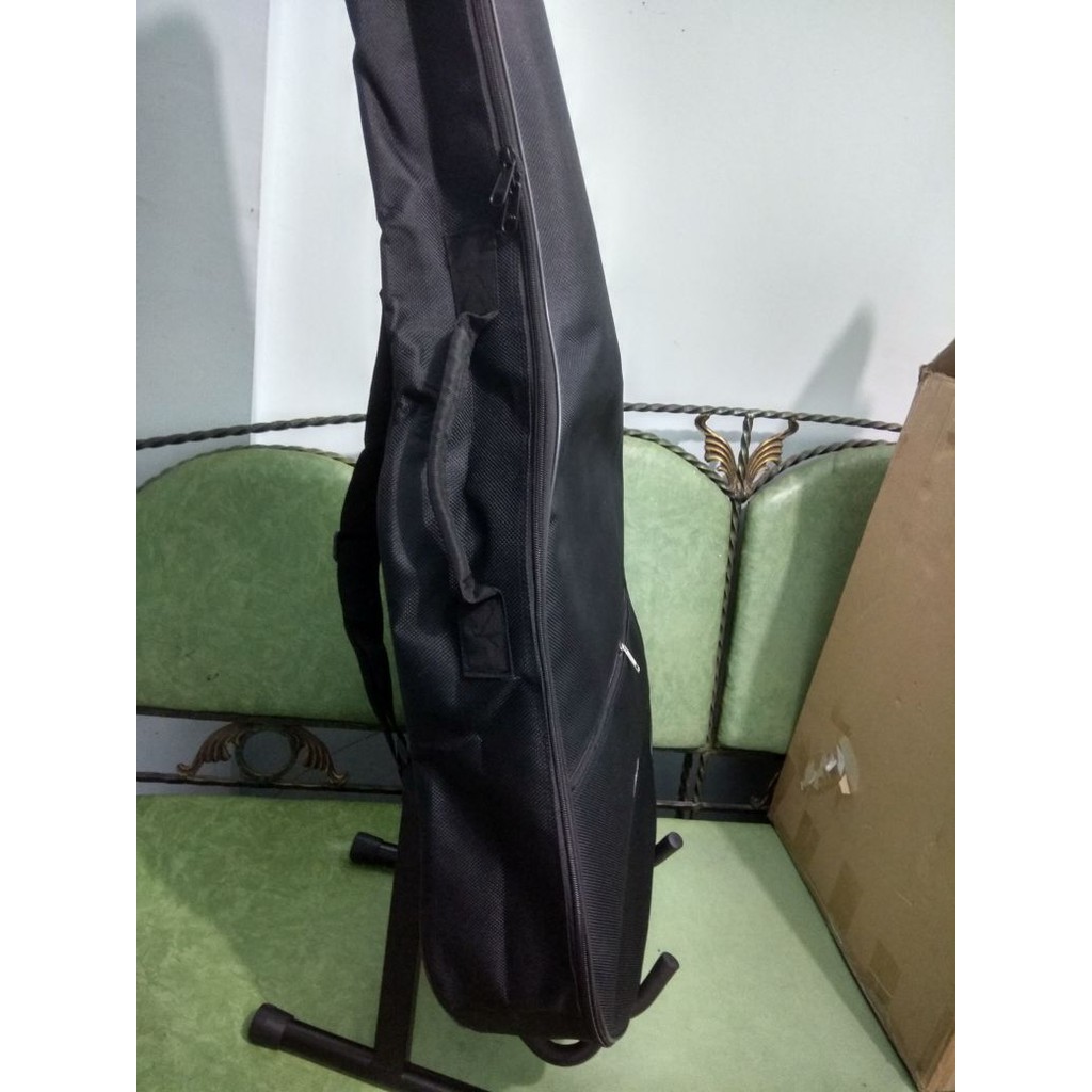 Tas Gitar Jumbo Semi Gigbag Bahan KANVAS Jakarta Murah Sarung Softcase