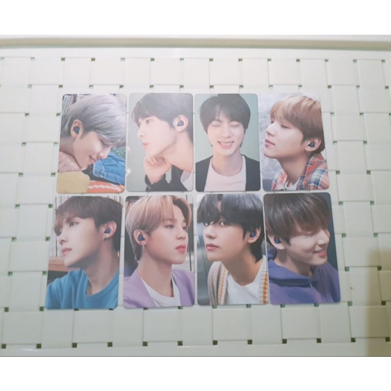 BTS Samsung Galaxy Buds Photocard Official