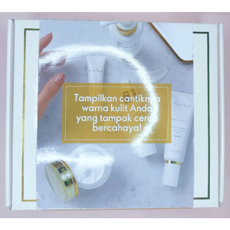 SUPER SALE HARGA BISA NEGO ORIFLAME NOVAGE BRILLIANCE 1 SET