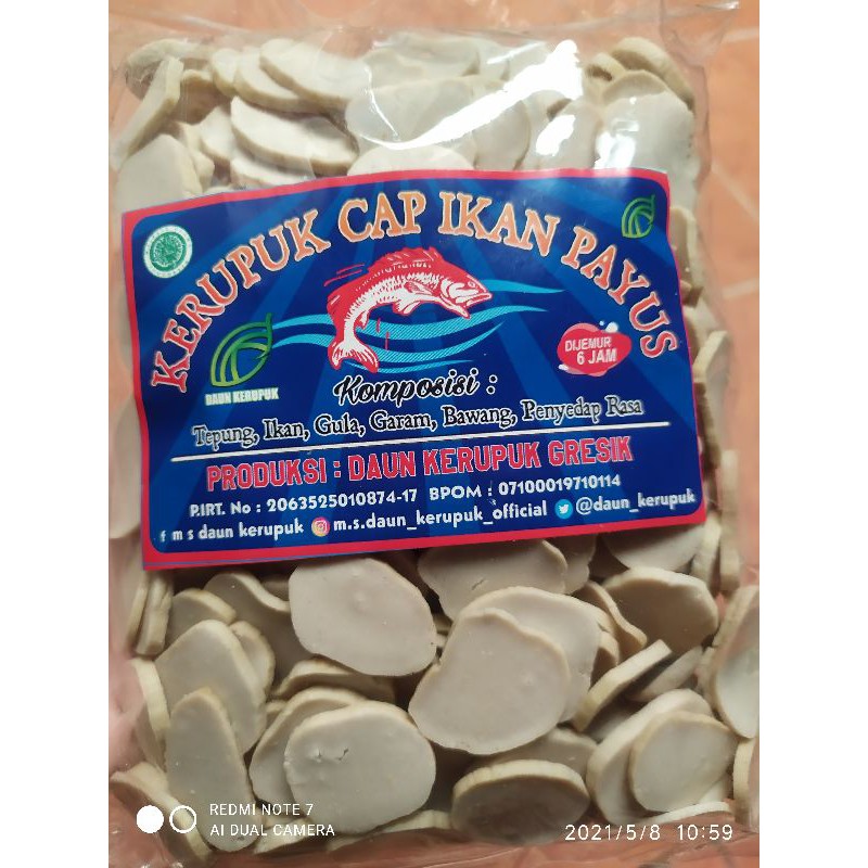 

krupuk cap ikan payus