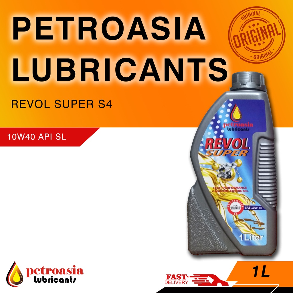 Petroasia Revol Super S-4 SAE 10W40 API-SL 1L, SNI