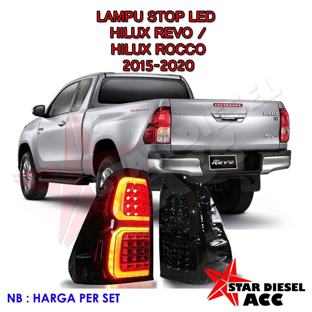 Jual LAMPU STOP LED HILUX ROCCO LAMPU STOP HILUX REVO