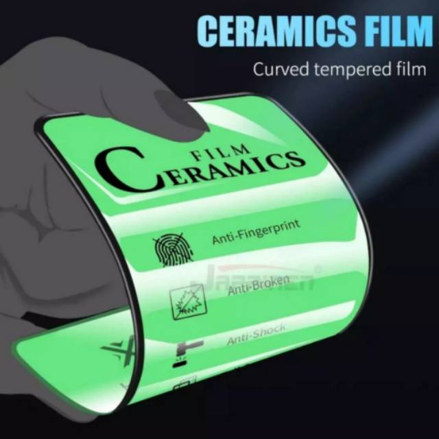 Anti gores Ceramic Film Tempered Glass XIAOMI REDMI NOTE 8 9 PRO