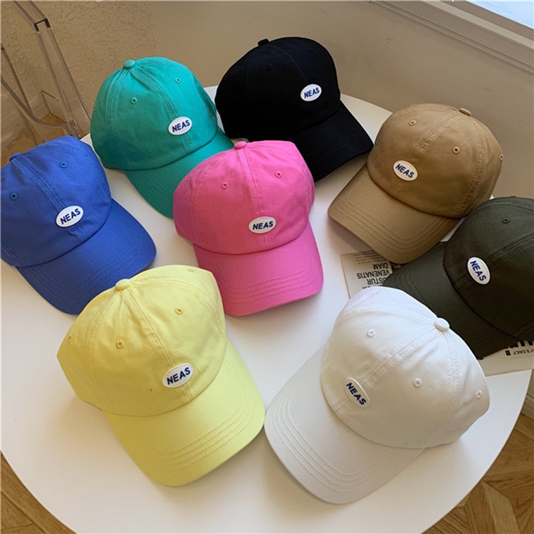 Topi Baseball Casual Gaya Korea Untuk Pria / Wanita