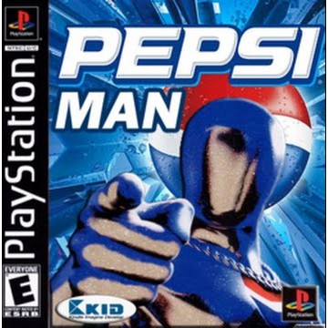 KASET CD GAME PS1: PEPSIMAN