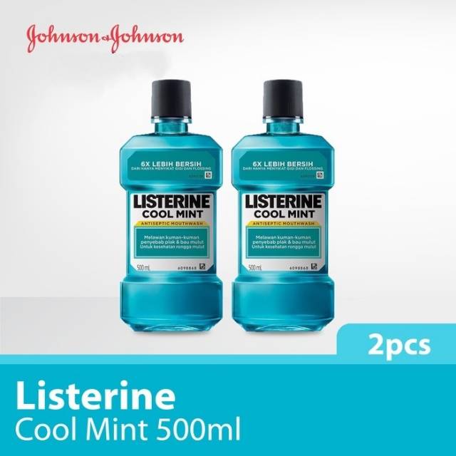 Listerine Cool Mint 500ml Banded ISI 2 PCS