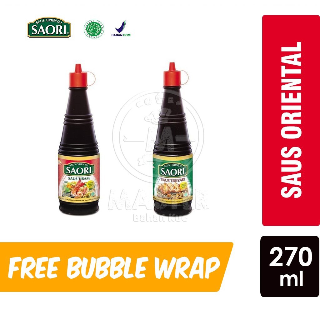 

Saori Saus Oriental [Botol Plastik 270 ml]