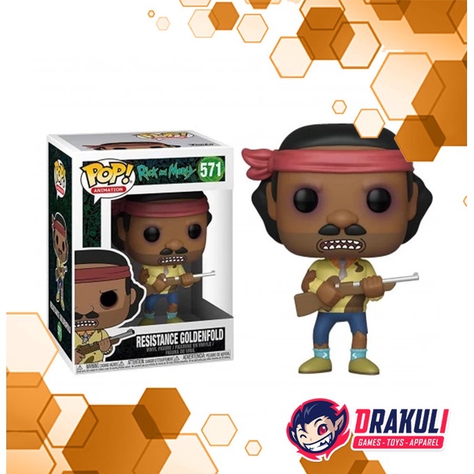 Toys Funko Pop! Rick &amp; Morty – Resistance Goldenfold