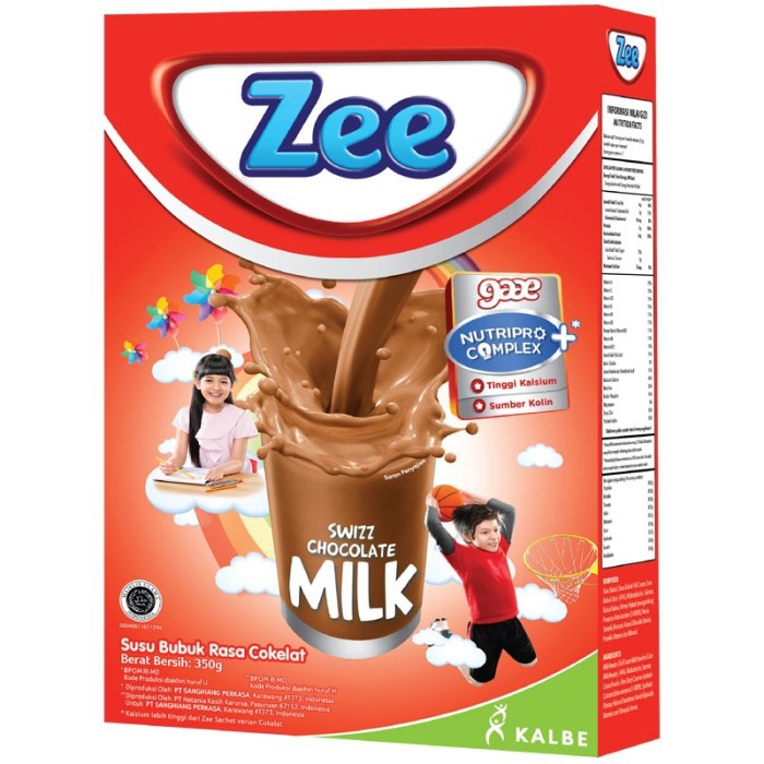 

Zee Susu Bubuk Instant Swizz Chocolate 350G