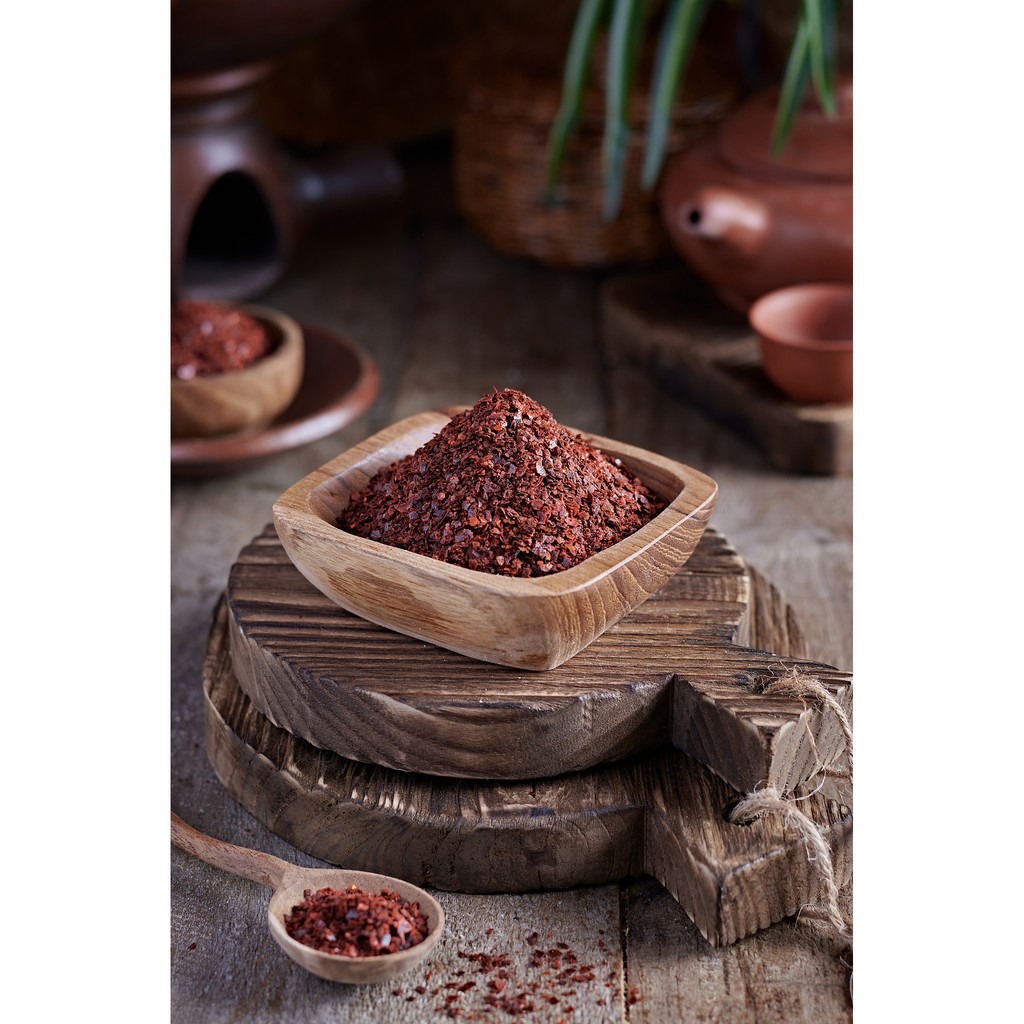 

SpiceMate - Cabe Bubuk Kasar Korea / Gochugaru Granule / Kimchi Ttebokki Halal