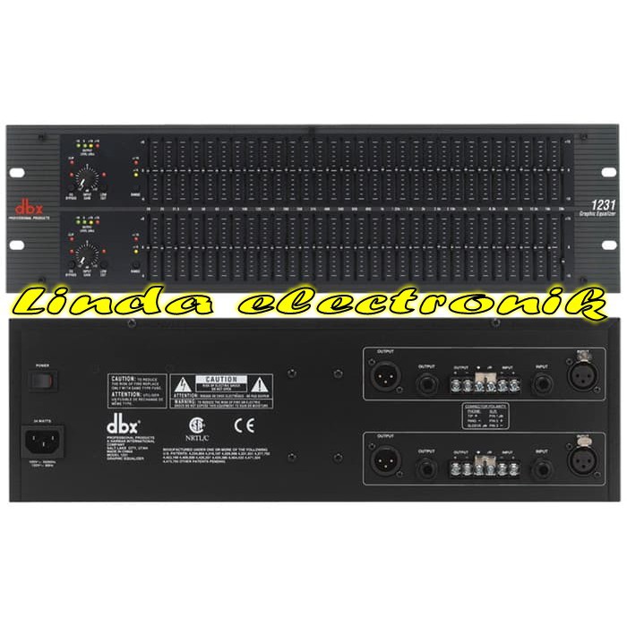 EQUALIZER DBX 1231 EQUALISER DBX1231 GRADE A