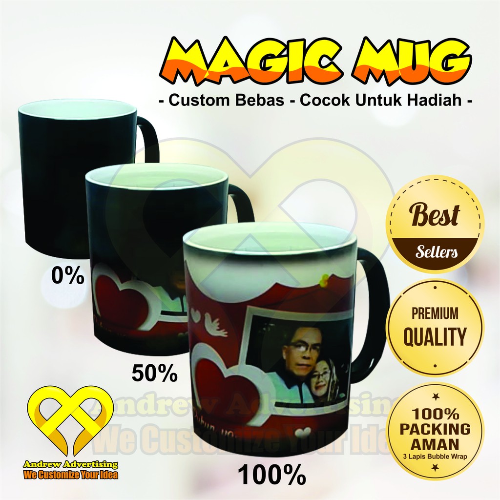 KADO ULTAH UNIK MUG MAGIC