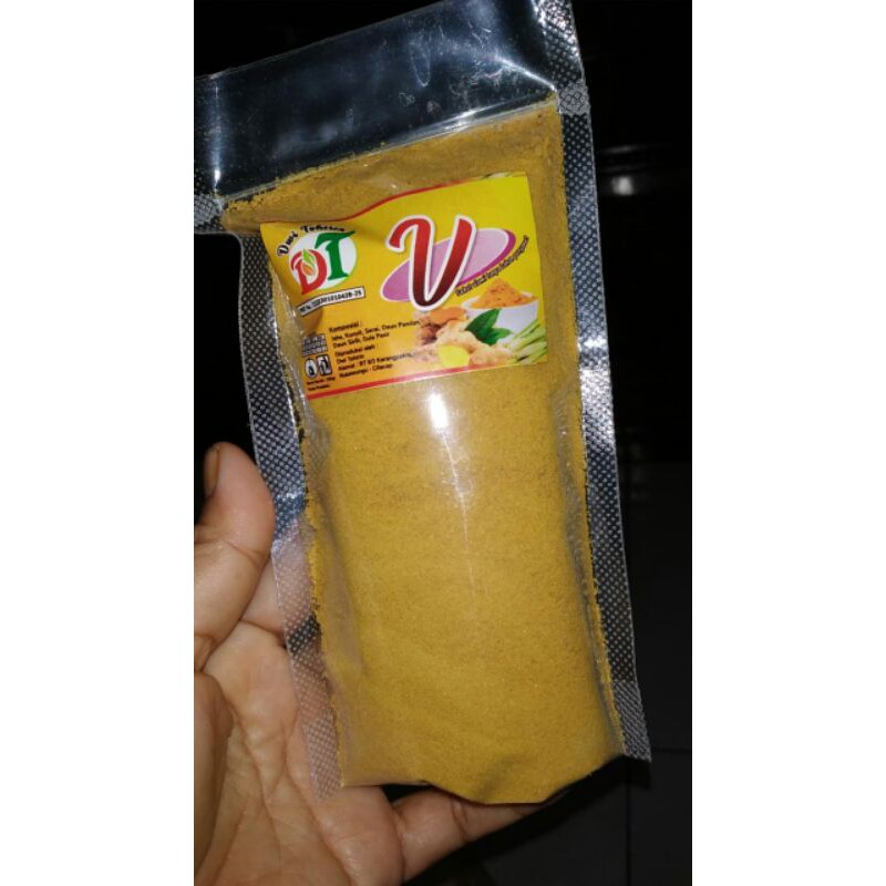 

bubuk V (200 gr) Bagi Wanita/ minuman rempah langsung seduh