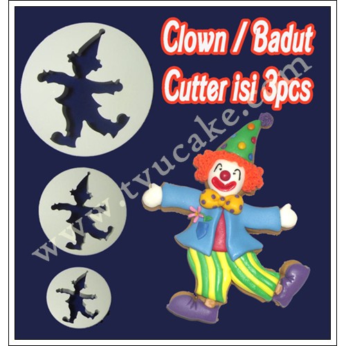 

Clown/Badut Cutter isi 3pcs