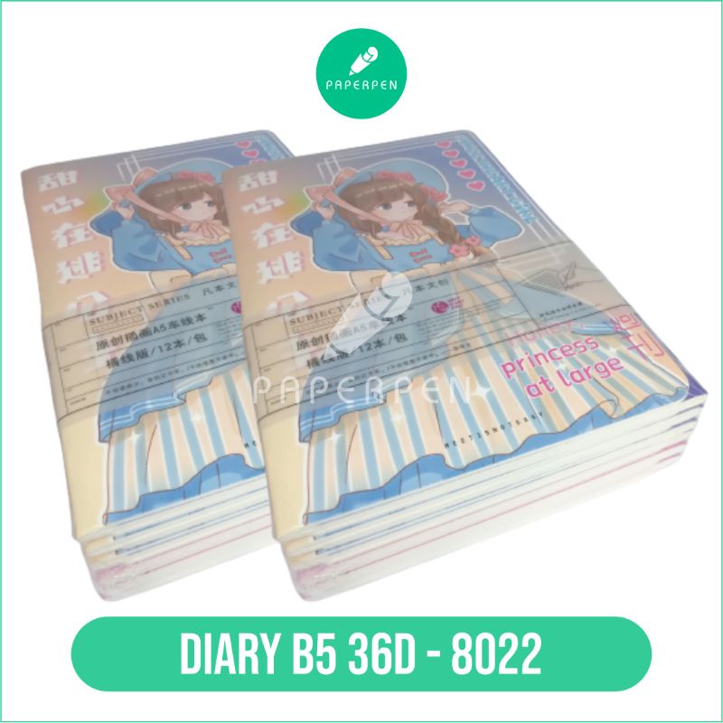 

BUKU DIARY BY 36D 8022/BUKU NOTE LUCU/BUKU CATATAN