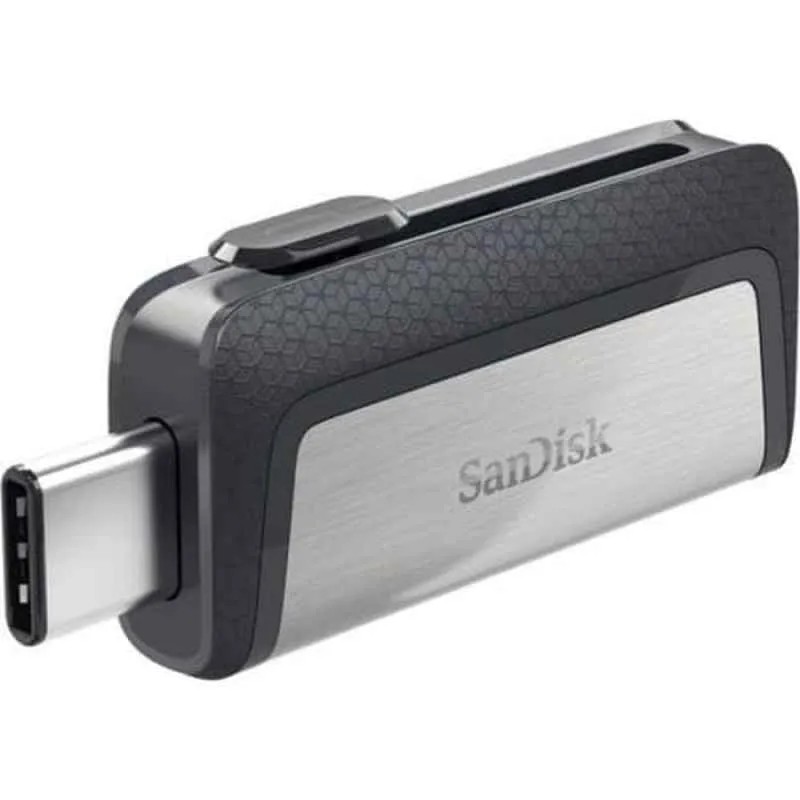 ORIGINAL SANDISK FLASHDISK OTG TYPE C 64GB DUAL DRIVE / 64 GB USB 3.1