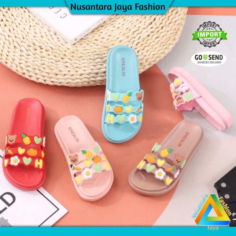 Sandal Anak Perempuan CUTE Jelly Tali 3 Motif Balance 1603 97 (Baca deskripsi)