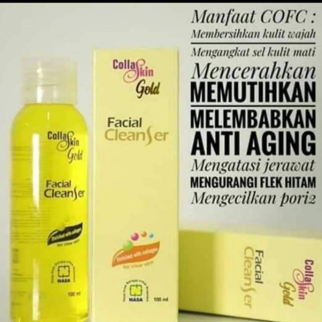 Colla skin gold..facial cleanser