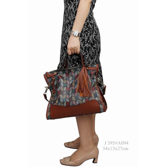 TAS WANITA KAMALA HAND  BAG 2IN1 395#A094