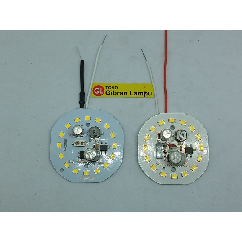 PCB Mata Lampu LED 15w KW1 Tanpa Driver - DOB LED AC 15 Watt Langsung 220V (ACR)