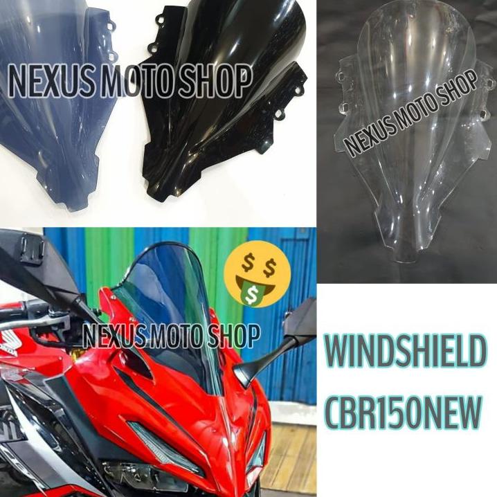 Best windshield cbr150R k45R visor cbr150  windshield cbr150R K45R .,