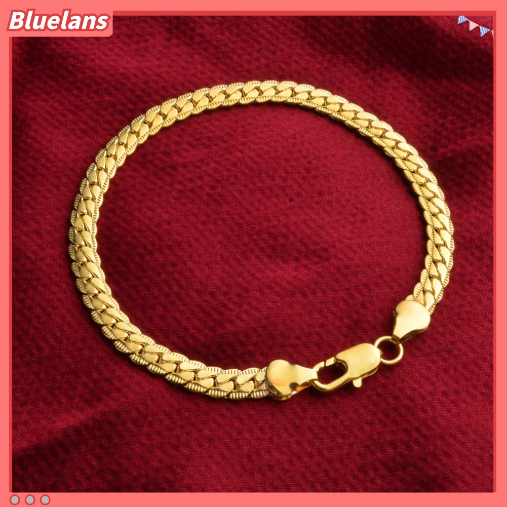 Bluelans Men Women DIY Hand Jewelry Fashion Boutique Side Chain Party Date Bracelet