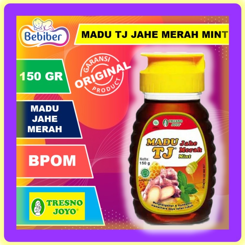 Madu Tj Jahe Merah Mint 150gr Indonesia