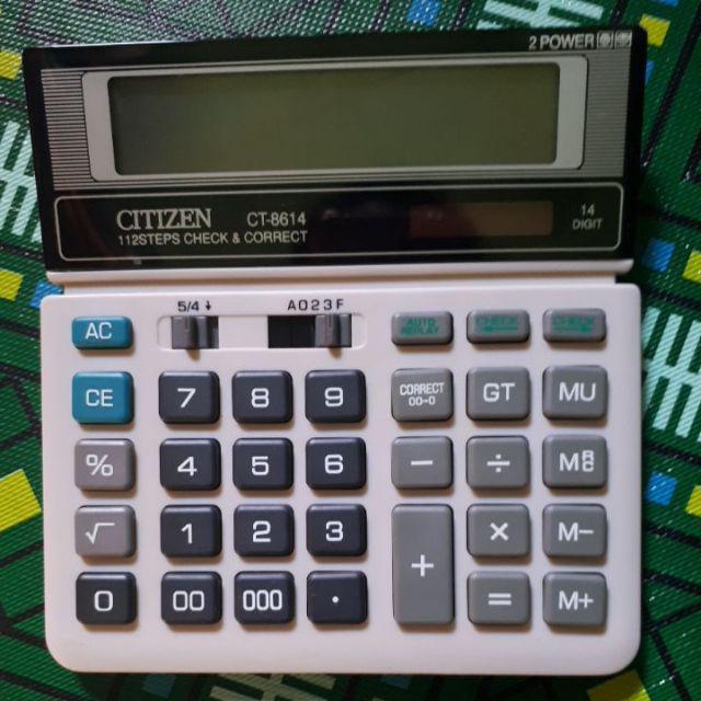 TERBARU Kalkulator Dagang Citizen 868 12 Digit / CT-8614 14 Digit