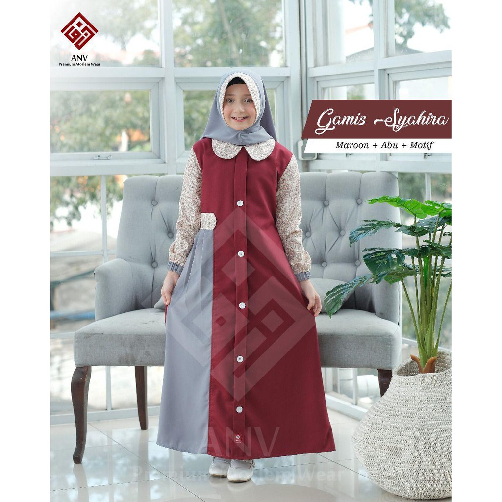 couple sahira gamis anak ANV