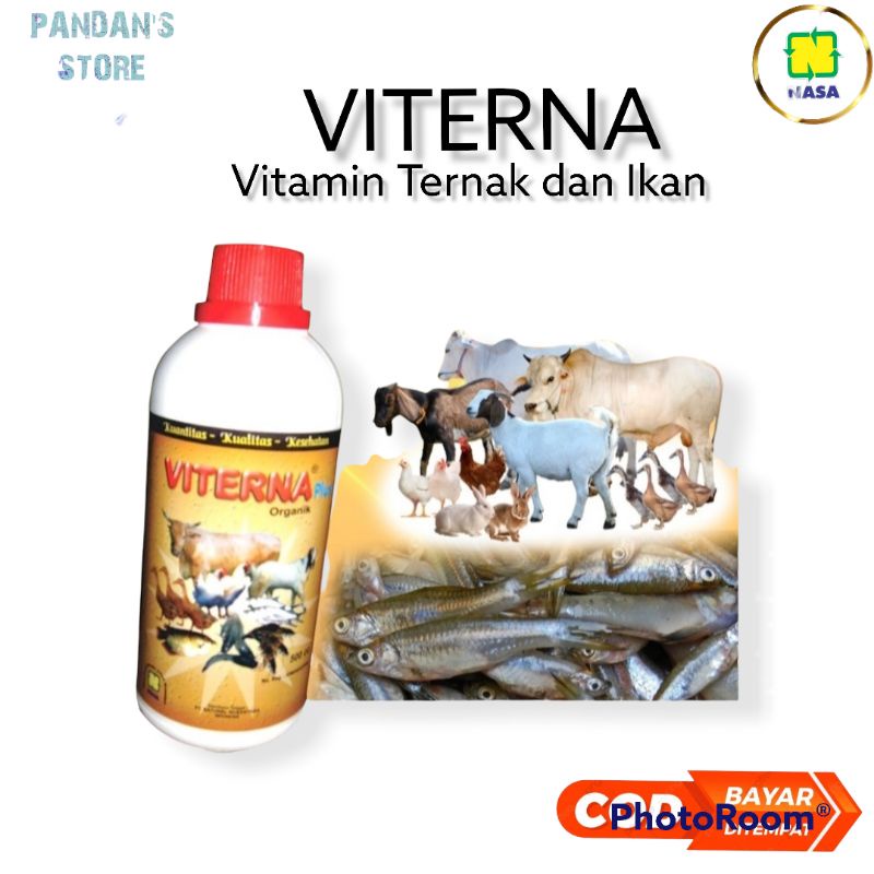 vitamin ternak viterna / vitamin ternak dan ikan viterna / viterna nasa