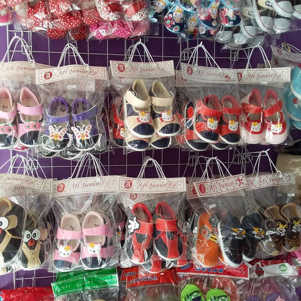 PLASTIK AFI JUNIOR - PLASTIK PACKING SEPATU - PLASTIK SEPATU SANDAL ANAK - PLASTIK SEPATU BABY - PLASTICK PACKING SEPATU - UKURAN 26 - 30