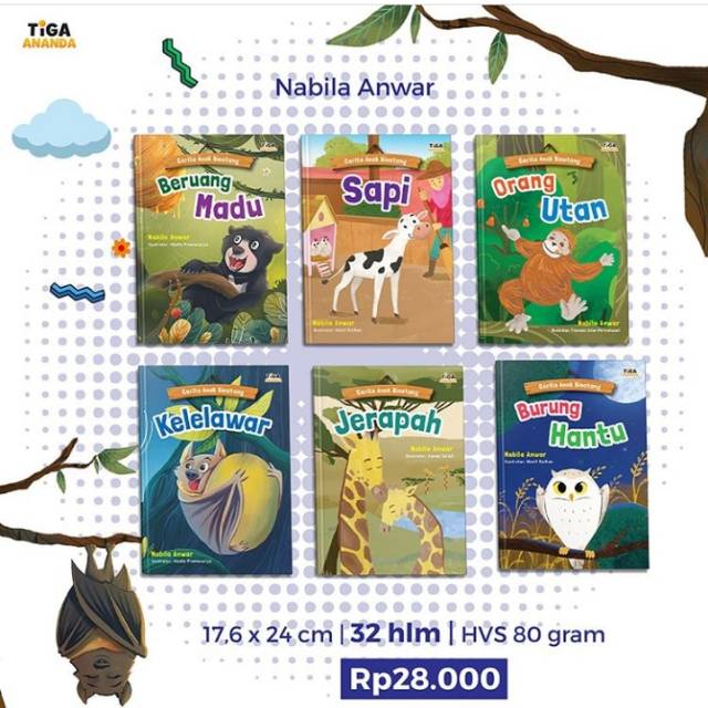 Buku Cerita Anak Binatang