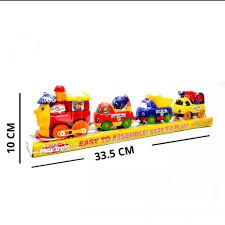 Mobil CARTOON TRUCK construction Team 6 pcs NO.389-6A