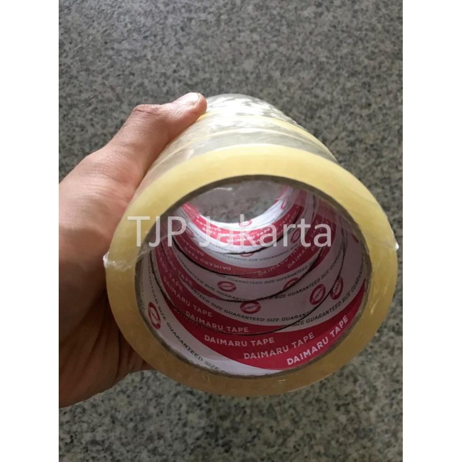 

Cuci Gudang Awal Tahun Isolasi / selotip DAIMARU 1 inch / 24mm x 72 yard Big Sale