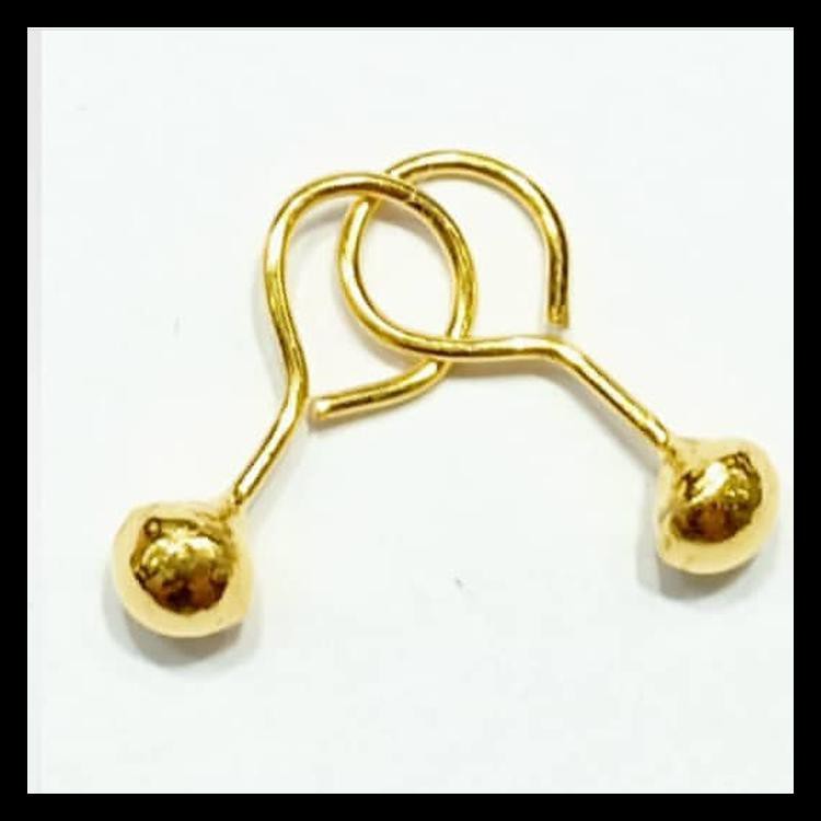 PRODUK BAIK ANTING TOGE BAYI 1/2 GRAM EMAS 24 KARAT. BIG SALE