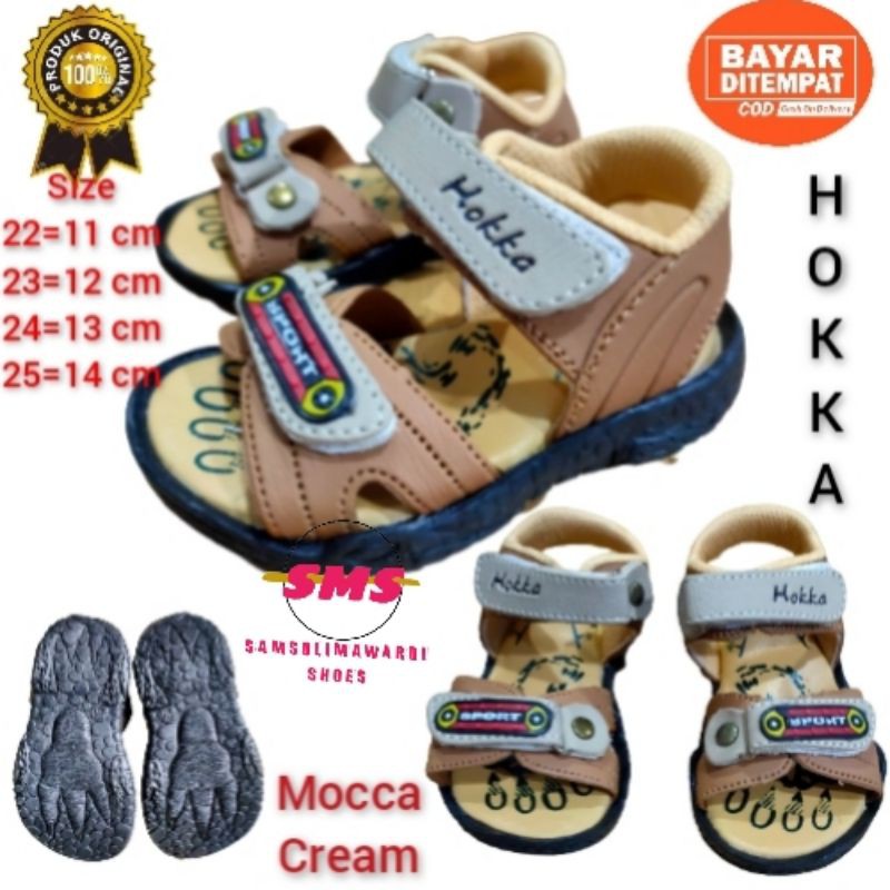 Sepatu bunyi hokka linger kids baby terbaru