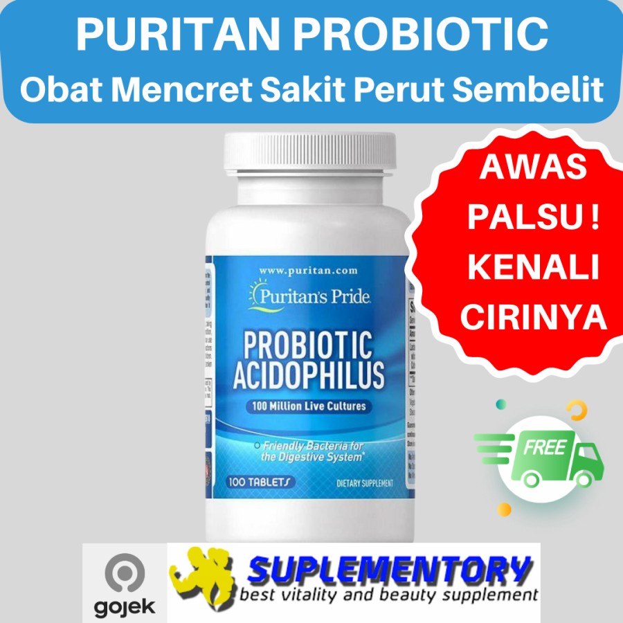 Jual Puritan Probiotic Obat Sembelit Sakit Perut Mencret Probiotik