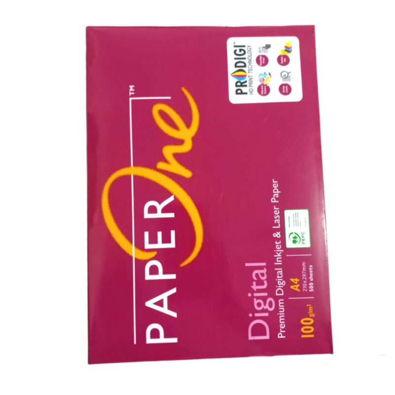 

Kertas HVS PAPER ONE A4 100 GSM