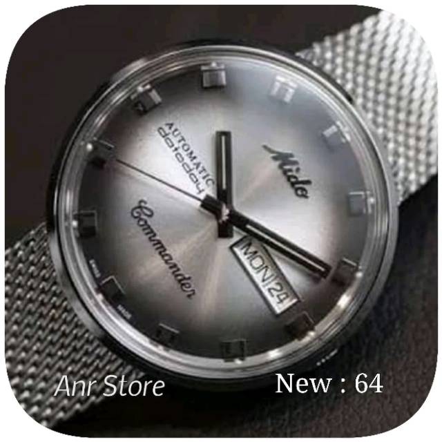 Kaca Mika Jam Tangan Mido Commander 34 mm