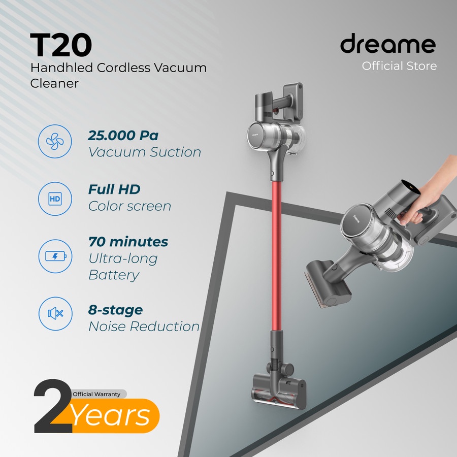 Dreame T20 Handheld Wireless Vacuum cordless Penyedot Debu Original
