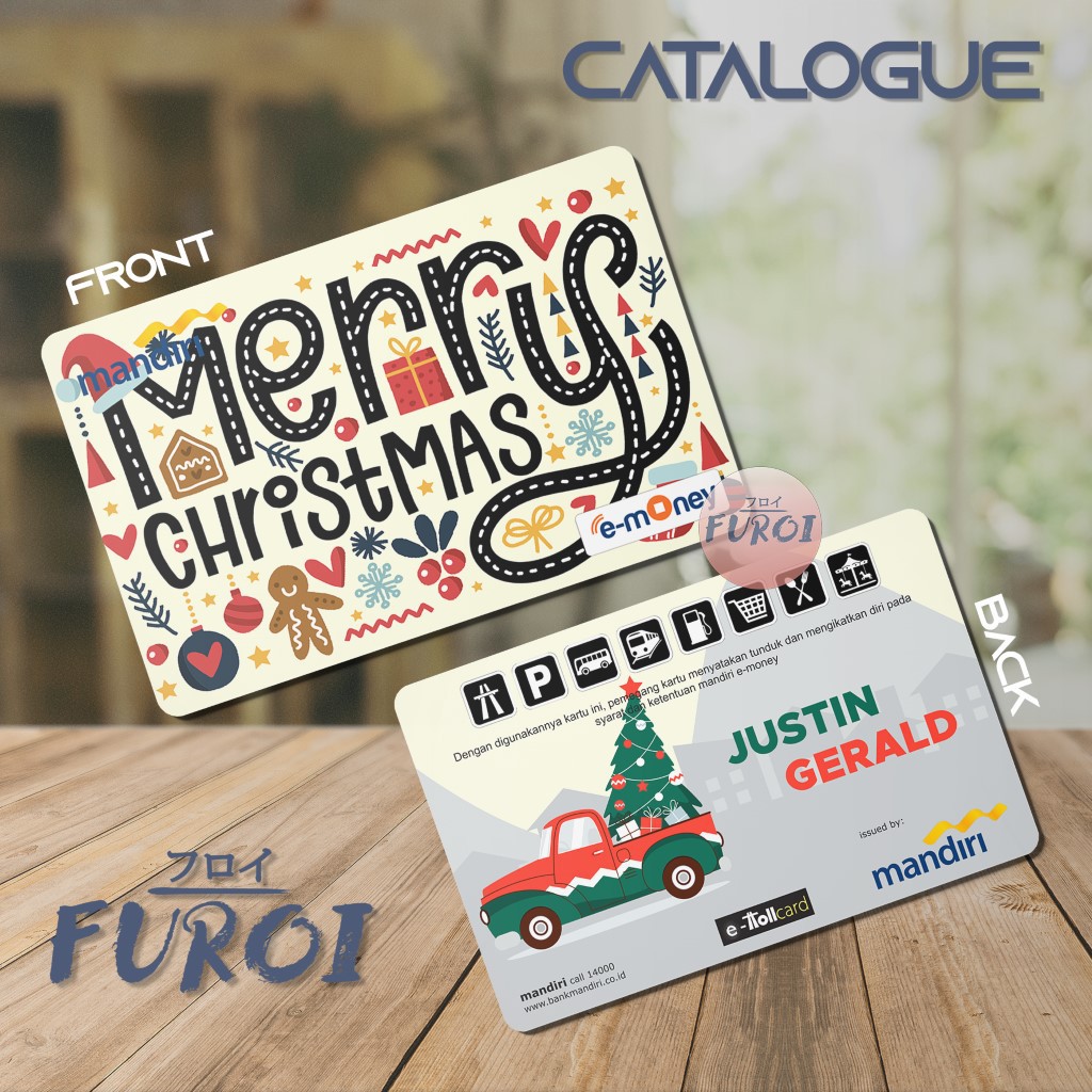 Kartu Flazz BCA | Kartu Emoney Mandiri | Winter | Christmas Road