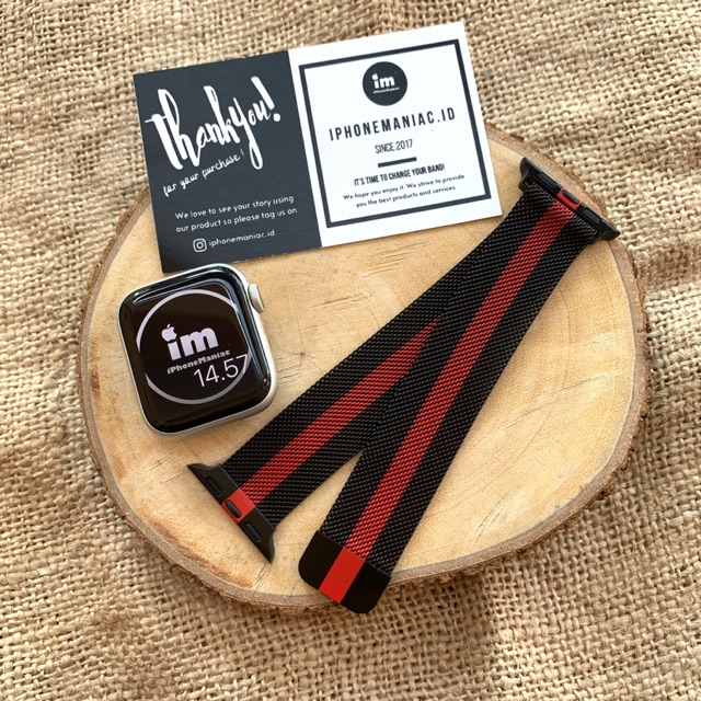 Strap iWatch Smartwatch Series 10 9 8 Ultra 7 SE 6 5 4 3 2 1  Tali Rantai Stainless Steel Ukuran Jam 46mm 45mm 44mm 42mm 41mm 40mm 38mm 49mm