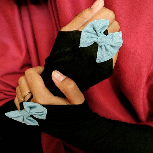 Manset Kancing Batok/ Handsock 2 lapis/ handsock wanita/manset tangan